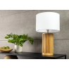 Lauavalgusti GATSBY pruun / valge, 30x30xH49 cm, E27