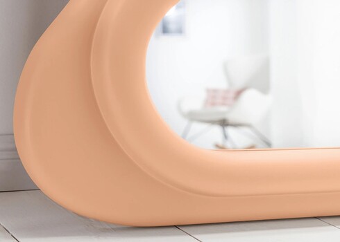 Peegel CURVY aprikoos, 70x5xH160 cm