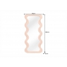 Peegel CURVY aprikoos, 70x5xH160 cm