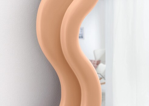 Peegel CURVY aprikoos, 70x5xH160 cm