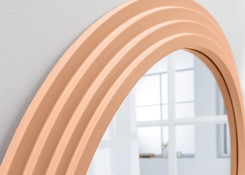 Peegel WAVE aprikoos, 80x4xH160 cm