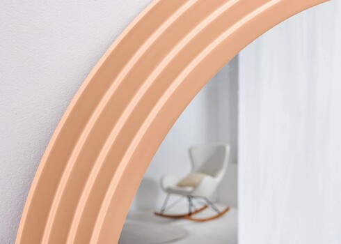 Peegel WAVE aprikoos, 80x4xH160 cm