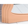 Peegel WAVE aprikoos, 80x4xH160 cm