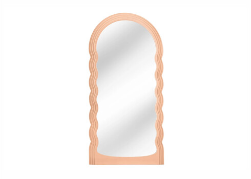 Peegel WAVE aprikoos, 80x4xH160 cm