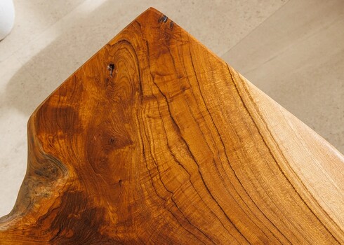 Diivanilaud ROOT tiikpuu, 100x36xH40 cm