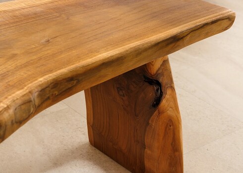 Diivanilaud ROOT tiikpuu, 100x36xH40 cm