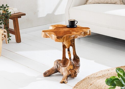 Diivanilaud ROOT tiigipuu, 43x38xH40 cm