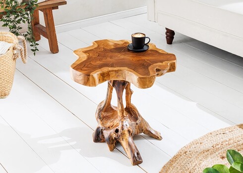 Diivanilaud ROOT tiigipuu, 43x38xH40 cm