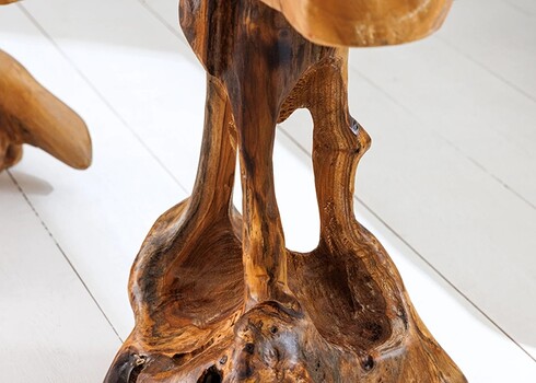 Diivanilaud ROOT tiigipuu, 43x38xH40 cm