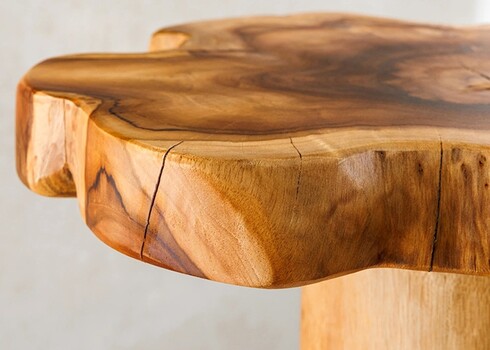 Diivanilaud ROOT tiigipuu, 43x38xH40 cm