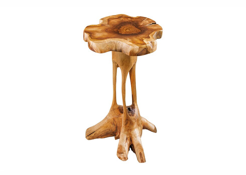 Diivanilaud ROOT tiikpuu, 42x42xH70 cm