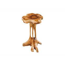 Diivanilaud ROOT tiikpuu, 42x42xH70 cm