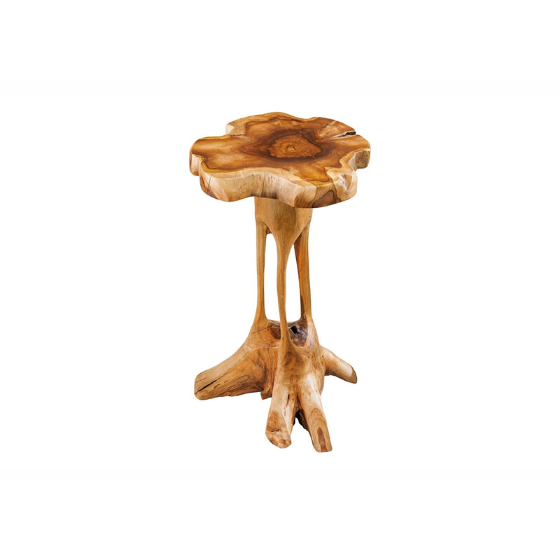 Diivanilaud ROOT tiikpuu, 42x42xH70 cm