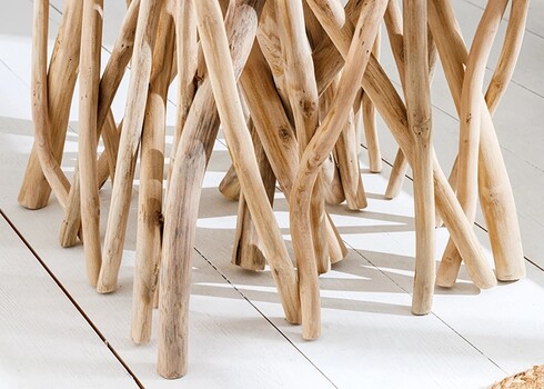 Abilaud DRIFTWOOD helepruun, 40x40xH60 cm