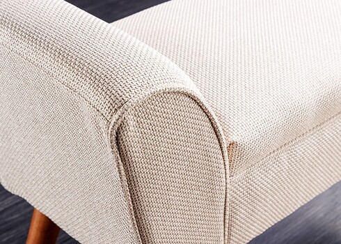 Pink SCARLETT tekstuurne beež, 90x30xH56 cm