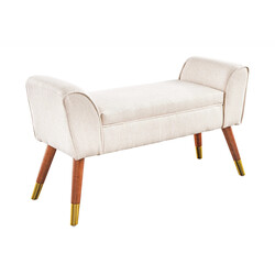 Pink SCARLETT tekstuurne beež, 90x30xH56 cm