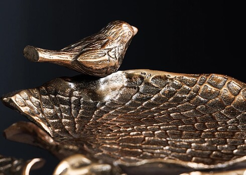 Abilaud BIRDS messing, 56x54xH62 cm