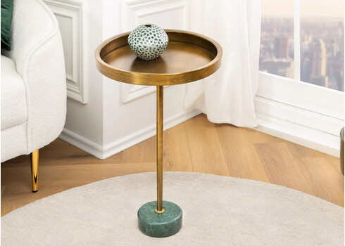 Abilaud TRAYFUL messing / roheline, 30x30xH56 cm