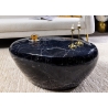 Diivanilaud STONE must marmor, 76x54xH35 cm