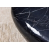 Diivanilaud STONE must marmor, 76x54xH35 cm