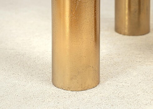 Abilaud ABSTRACT kuldne / must, 37x37xH54 cm