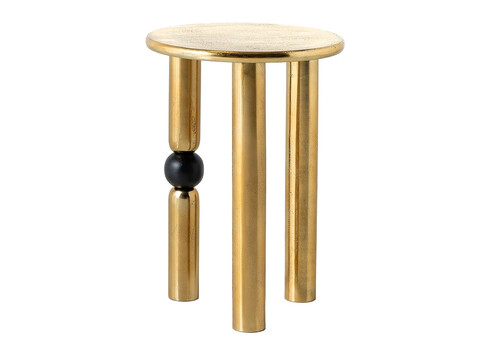 Abilaud ABSTRACT kuldne / must, 37x37xH54 cm