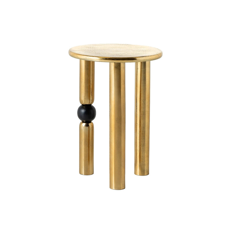 Abilaud ABSTRACT kuldne / must, 37x37xH54 cm