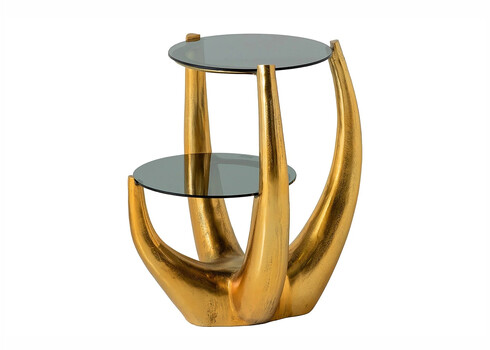 Abilaud LEVELS must / kuldne, 45x38xH50 cm