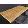 Baarilaud WILD metsik tamm / must, 120x60xH100 cm