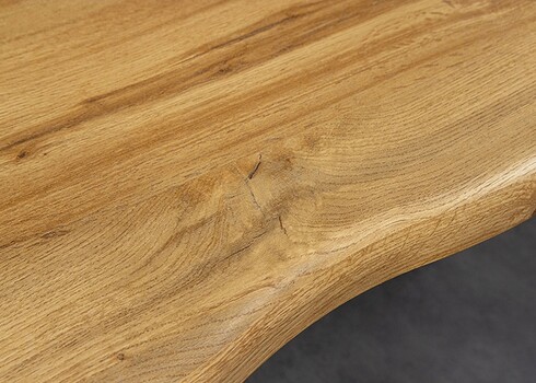 Baarilaud WILD metsik tamm / must, 120x60xH100 cm