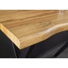 Diivanilaud WILD metsik tamm / must, 90x60xH39 cm
