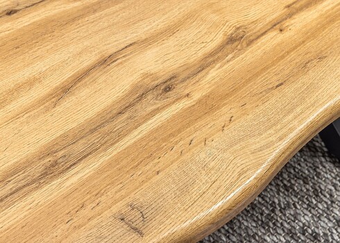 Diivanilaud WILD metsik tamm / must, 90x60xH39 cm