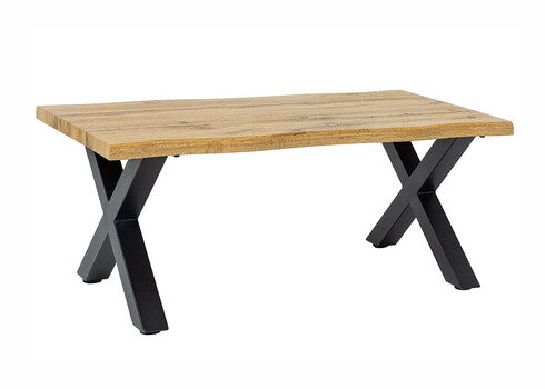 Diivanilaud WILD metsik tamm / must, 90x60xH39 cm