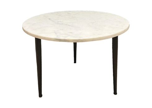 Diivanilaudade komplekt ADLON valge marmor / tamm, 2 tk