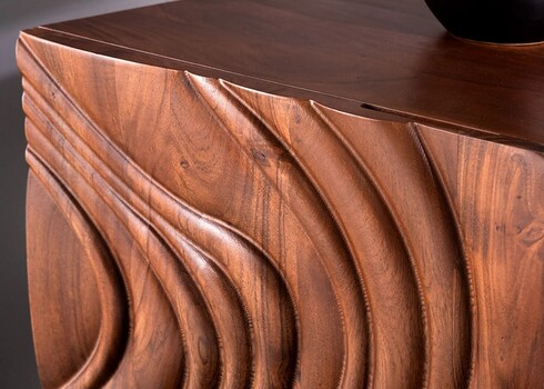 Kummut FLUID pruun, 175x40xH76 cm