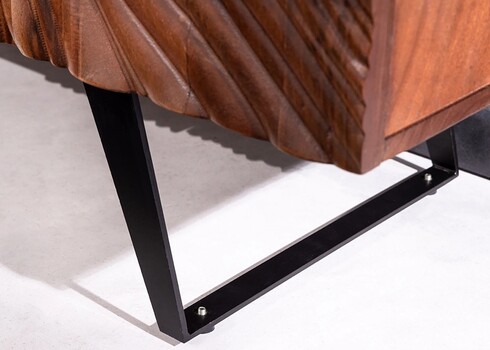 Kummut FLUID pruun, 175x40xH76 cm