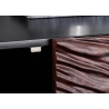 Kummut FLUID pruun / must, 175x40xH76 cm