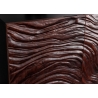 Kummut FLUID pruun / must, 175x40xH76 cm