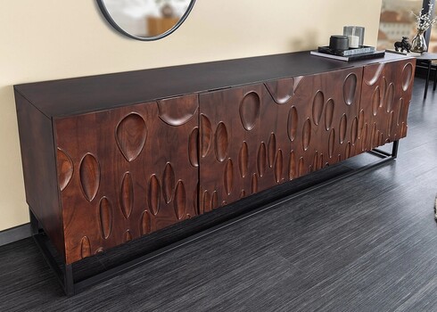 Kummut DUNE pruun, 175x40xH76 cm