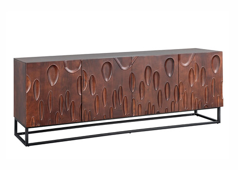 Kummut DUNE pruun, 175x40xH76 cm