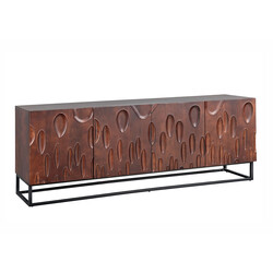 Kummut DUNE pruun, 175x40xH76 cm