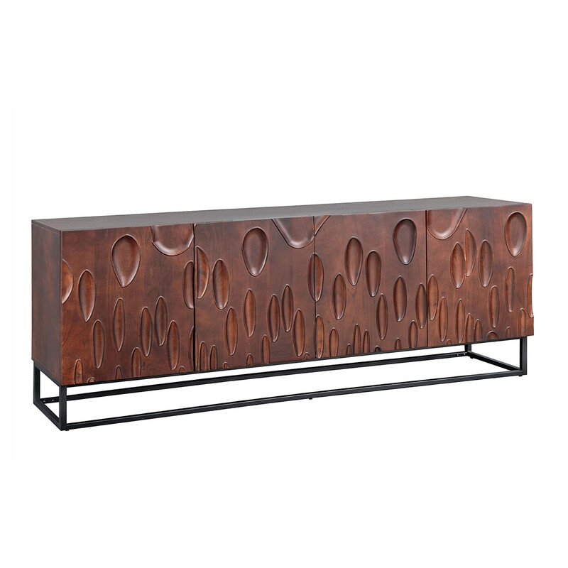 Kummut DUNE pruun, 175x40xH76 cm