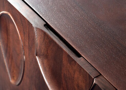 Kummut DUNE pruun, 175x40xH76 cm