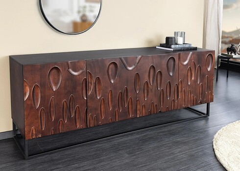 Kummut DUNE pruun, 175x40xH76 cm