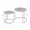 Diivanilaudade komplekt MOUNTAIN SOUL must marmor, 2 tk