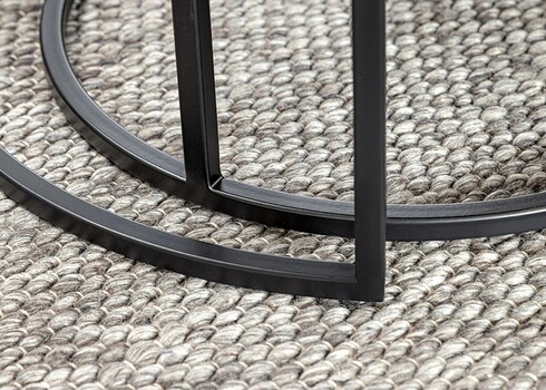 Diivanilaudade komplekt MOUNTAIN SOUL must marmor, 2 tk