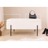 Pink LOFT valge buklee, 100x40xH46 cm