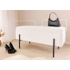 Pink LOFT valge buklee, 100x40xH46 cm