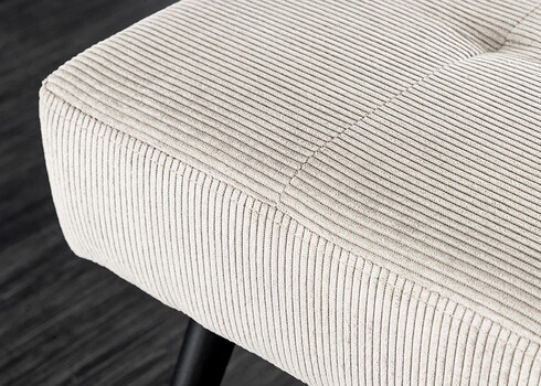 Pink BOUTIQUE tekstuurne beež, 100x35xH43 cm