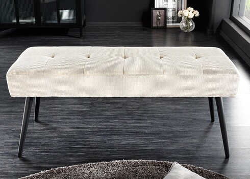 Pink BOUTIQUE tekstuurne beež, 100x35xH43 cm